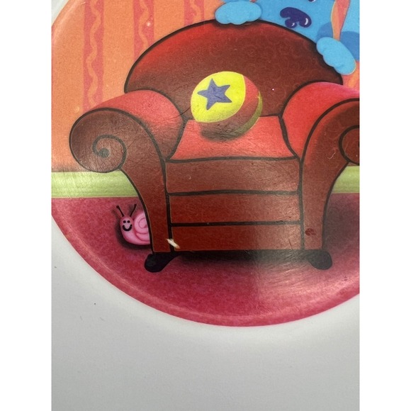 Eden Blue's Clues Melamine Bowl Y2K Nick Jr Vtg - Picture 2 of 7